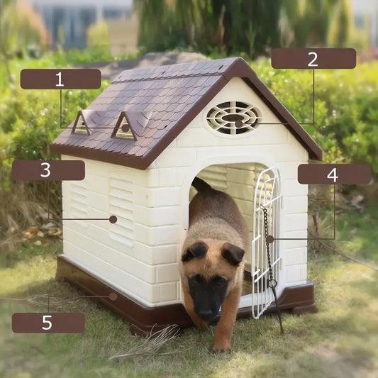 Waterproof Plastic Dog House